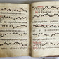 16-17th CENTURY ANTIPHONARY MANUSCRIPT antique FOLIO 92 pp. AMAZING BINDING