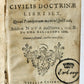 1671 LIPSIUS Politicorum Sive Civilis Doctrinae antique VELLUM BINDING