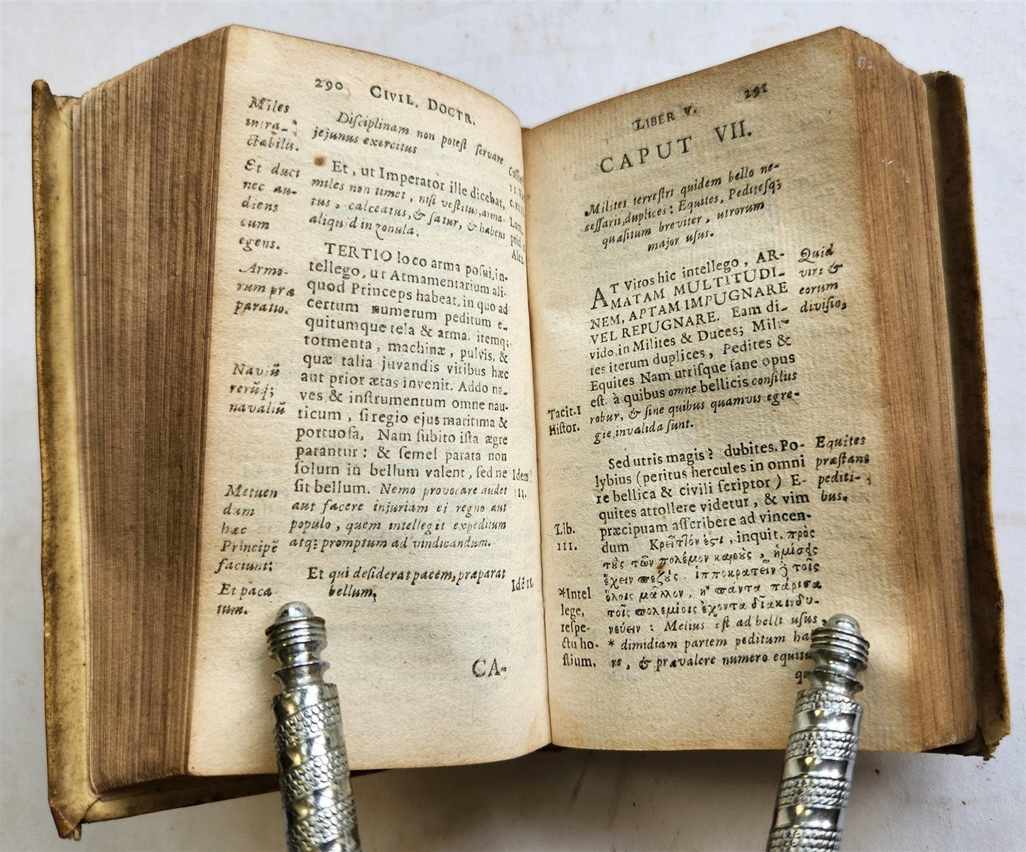 1671 LIPSIUS Politicorum Sive Civilis Doctrinae antique VELLUM BINDING