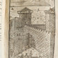 1558 JULIUS CAESAR Rerum ab se gestarum commentarii ILLUSTRATED antique VELLUM