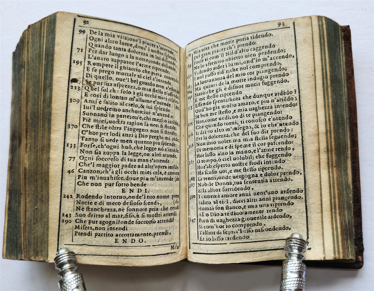 1572 PETRARCH ILLUSTRATED in ITALIAN antique 16th CENTURY rare PETRARCA POETRY