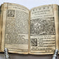 1572 PETRARCH ILLUSTRATED in ITALIAN antique 16th CENTURY rare PETRARCA POETRY