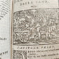 1572 PETRARCH ILLUSTRATED in ITALIAN antique 16th CENTURY rare PETRARCA POETRY