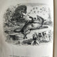 1839 FABLES by LA FONTAINE 2 VOLUMES illustrated ANTIQUE in FRENCH