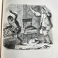 1839 FABLES by LA FONTAINE 2 VOLUMES illustrated ANTIQUE in FRENCH