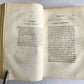 1814 LES AVENTURES de TELEMAQUE by FENELON 2 VOLUMES in FRENCH ANTIQUE