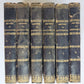 1764 OEUVRES de Monsieur de MONTESQUIEU 6 VOLUMES SET in FRENCH ANTIQUE