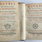 1764 OEUVRES de Monsieur de MONTESQUIEU 6 VOLUMES SET in FRENCH ANTIQUE