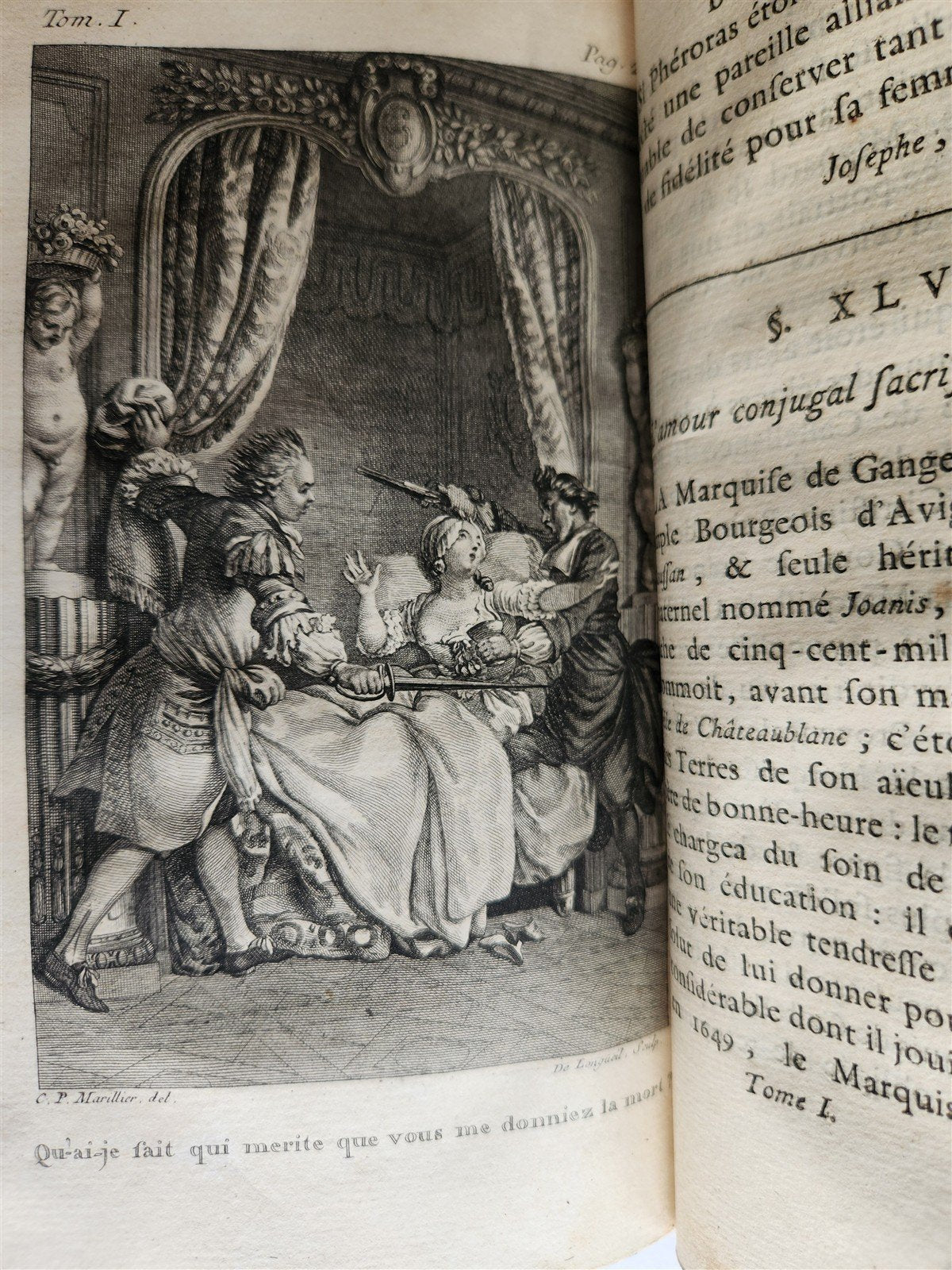 1787 THEATRE du MONDE by M. RICHER ILLUSTRATED 4 VOLUMES SET in FRENCH ANTIQUE