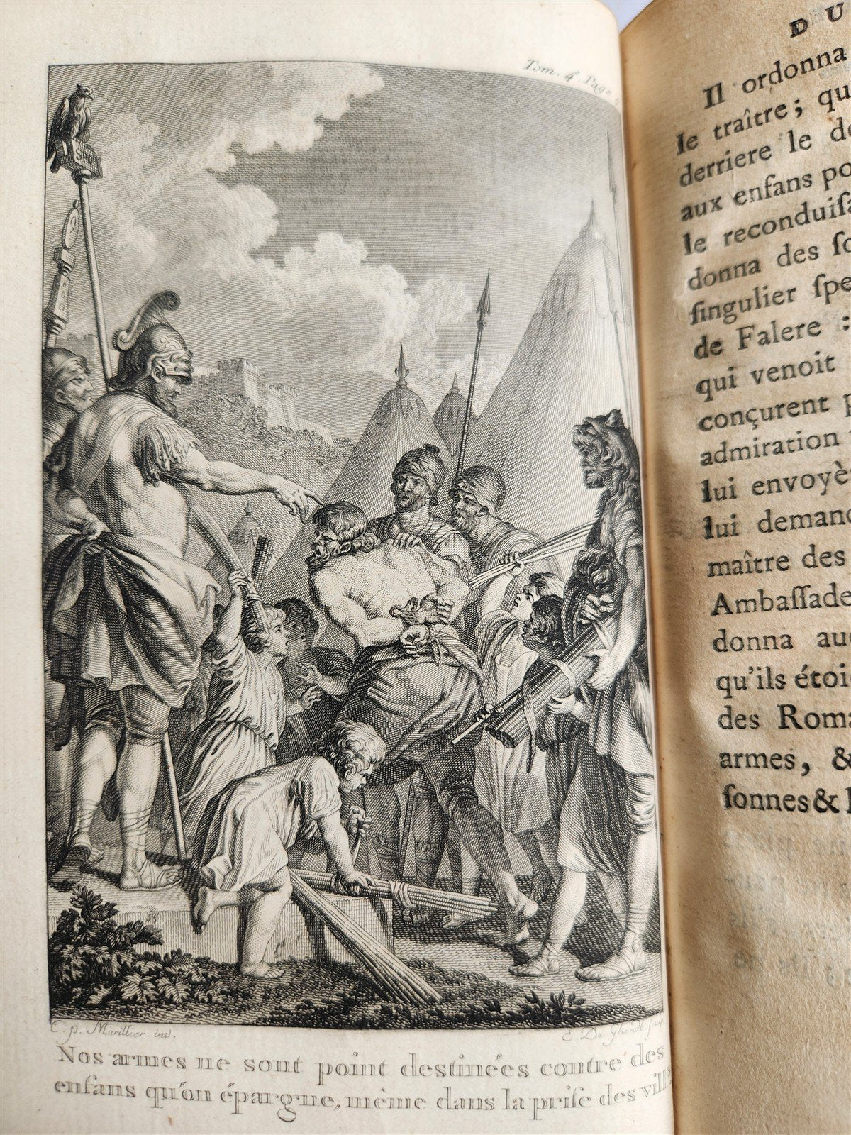 1787 THEATRE du MONDE by M. RICHER ILLUSTRATED 4 VOLUMES SET in FRENCH ANTIQUE
