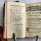 1743 by OEUVRES DIVERSES by Jean-Baptiste ROSSEAU 4 VOLUMES in FRENCH ANTIQUE