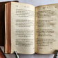 1743 by OEUVRES DIVERSES by Jean-Baptiste ROSSEAU 4 VOLUMES in FRENCH ANTIQUE