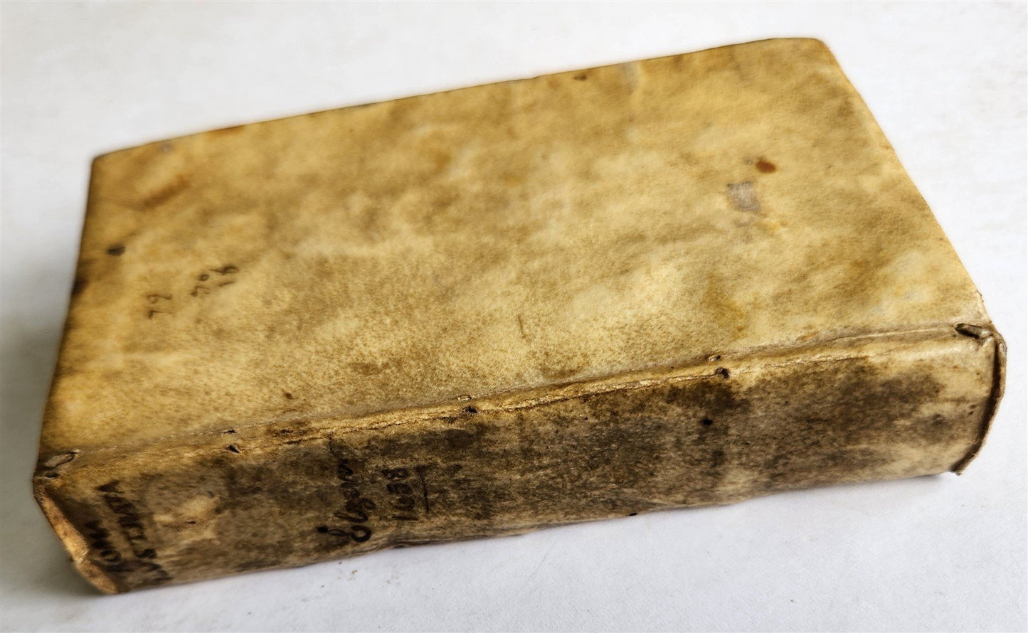 1657 ROMAN ANTIQUITIES illustrated ANTIQUE vellum bound