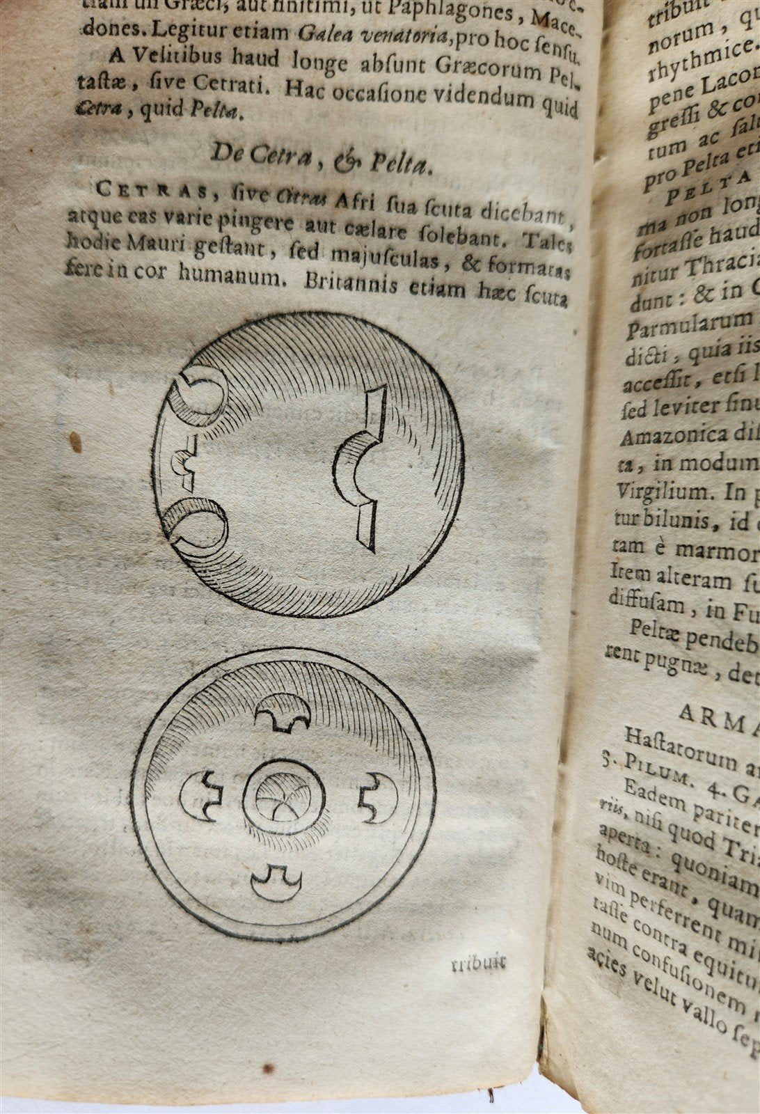 1657 ROMAN ANTIQUITIES illustrated ANTIQUE vellum bound