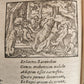 1595 REYNARD the FOX in LATIN illustrated by Jost Amman & Virgil Solis ANTIQUE