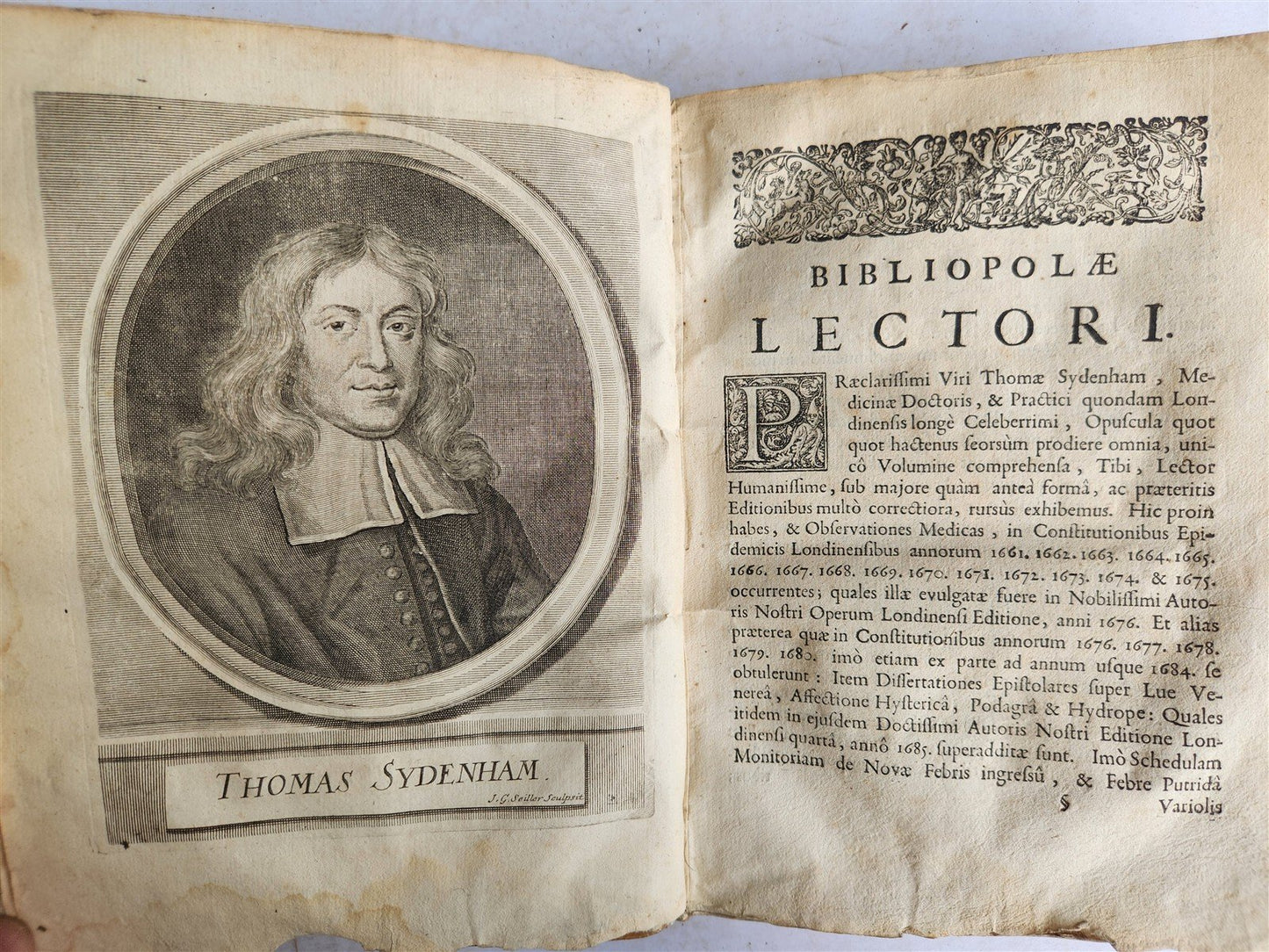 1723 MEDICAL TREATISE on ARTHRITIS & PODAGRA 2 volumes ANTIQUE vellum binding