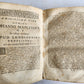 1723 MEDICAL TREATISE on ARTHRITIS & PODAGRA 2 volumes ANTIQUE vellum binding