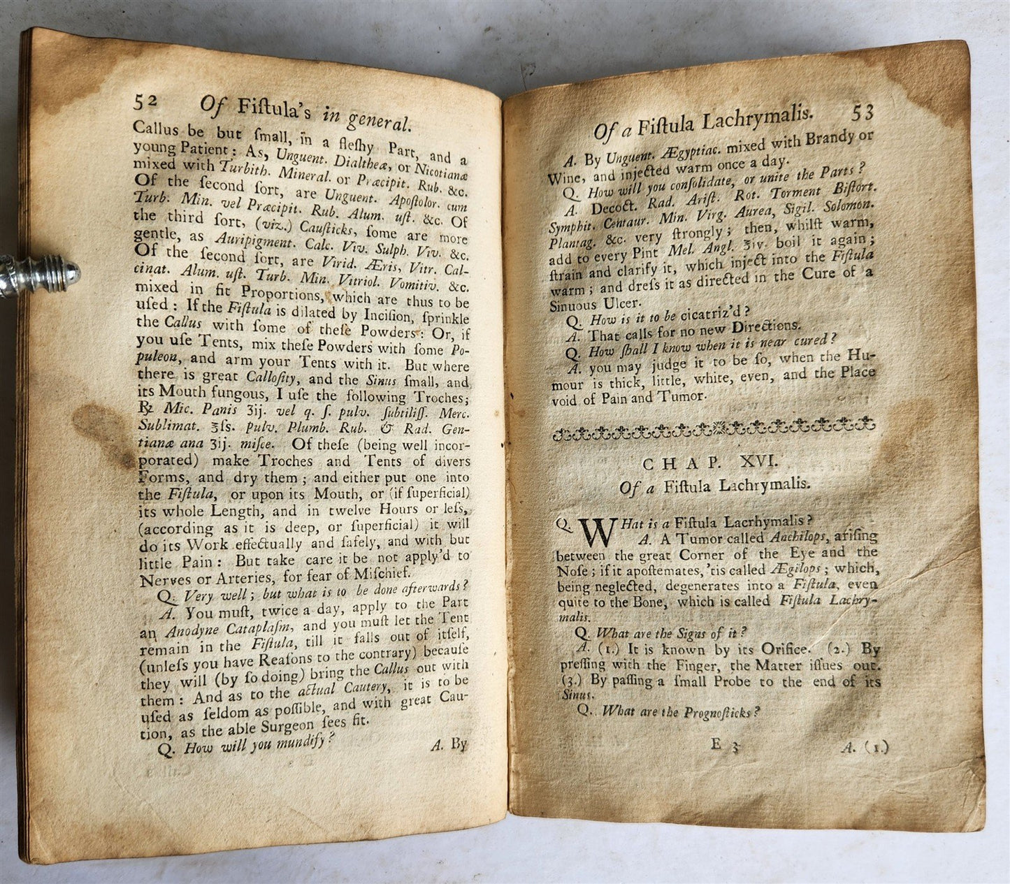 1733 Colloquia Chyrurgica, or the Whole Art of Surgery ANTIQUE in ENGLISH