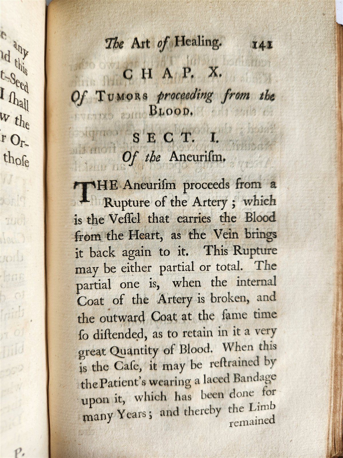1748 Essay on the Art of Healing by John Freke ANTIQUE in ENGLISH