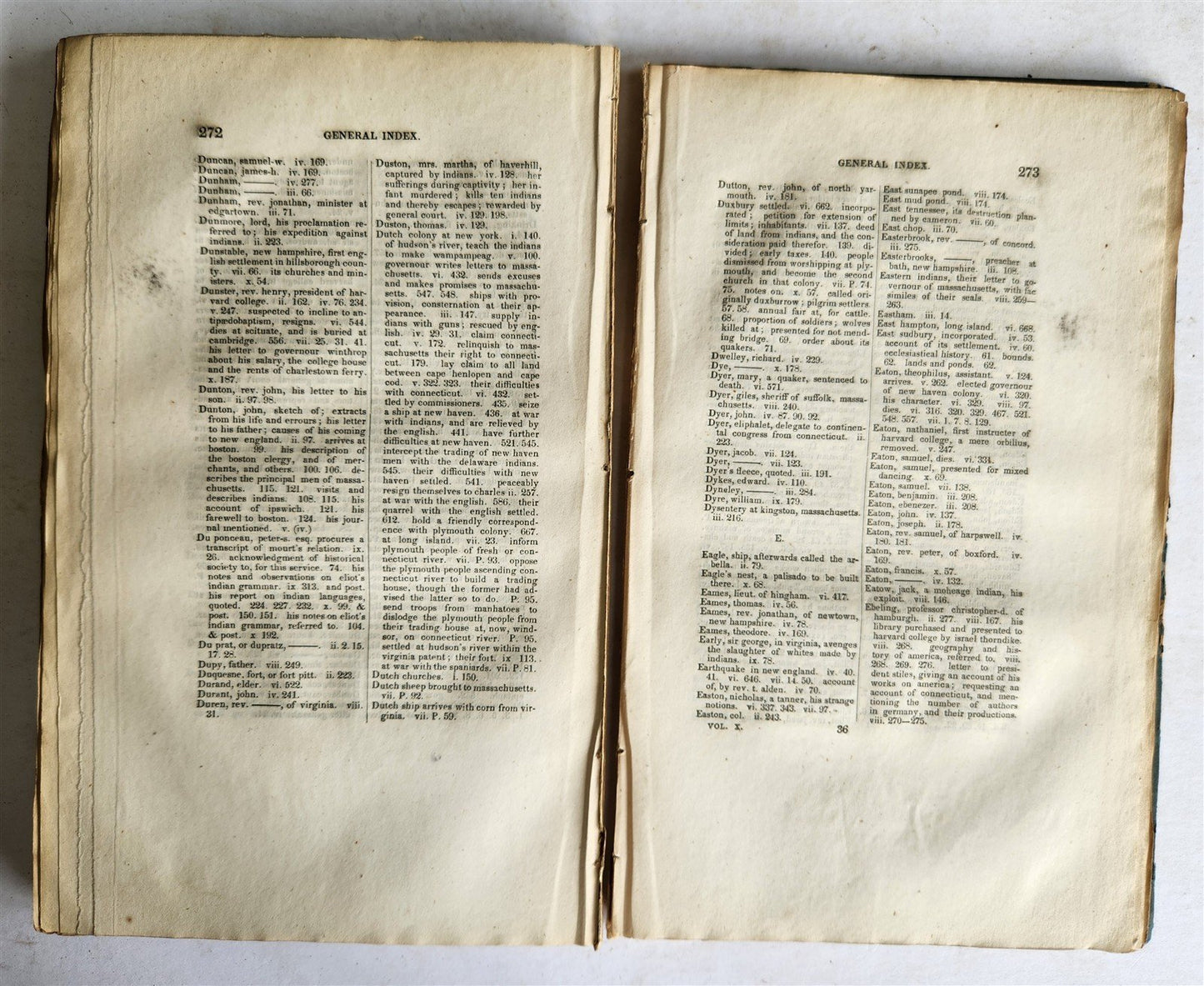 1843 DETECTION of WITCHCRAFT & Mohegan Languages Observations ANTIQUE Americana