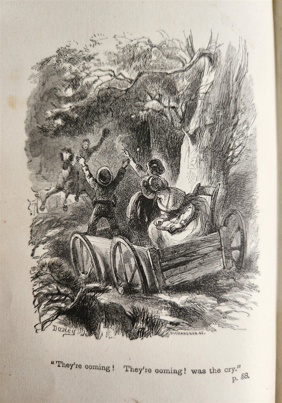 1872 Our New Home in The West By Mrs. Mary Clavers ANTIQUE Americana