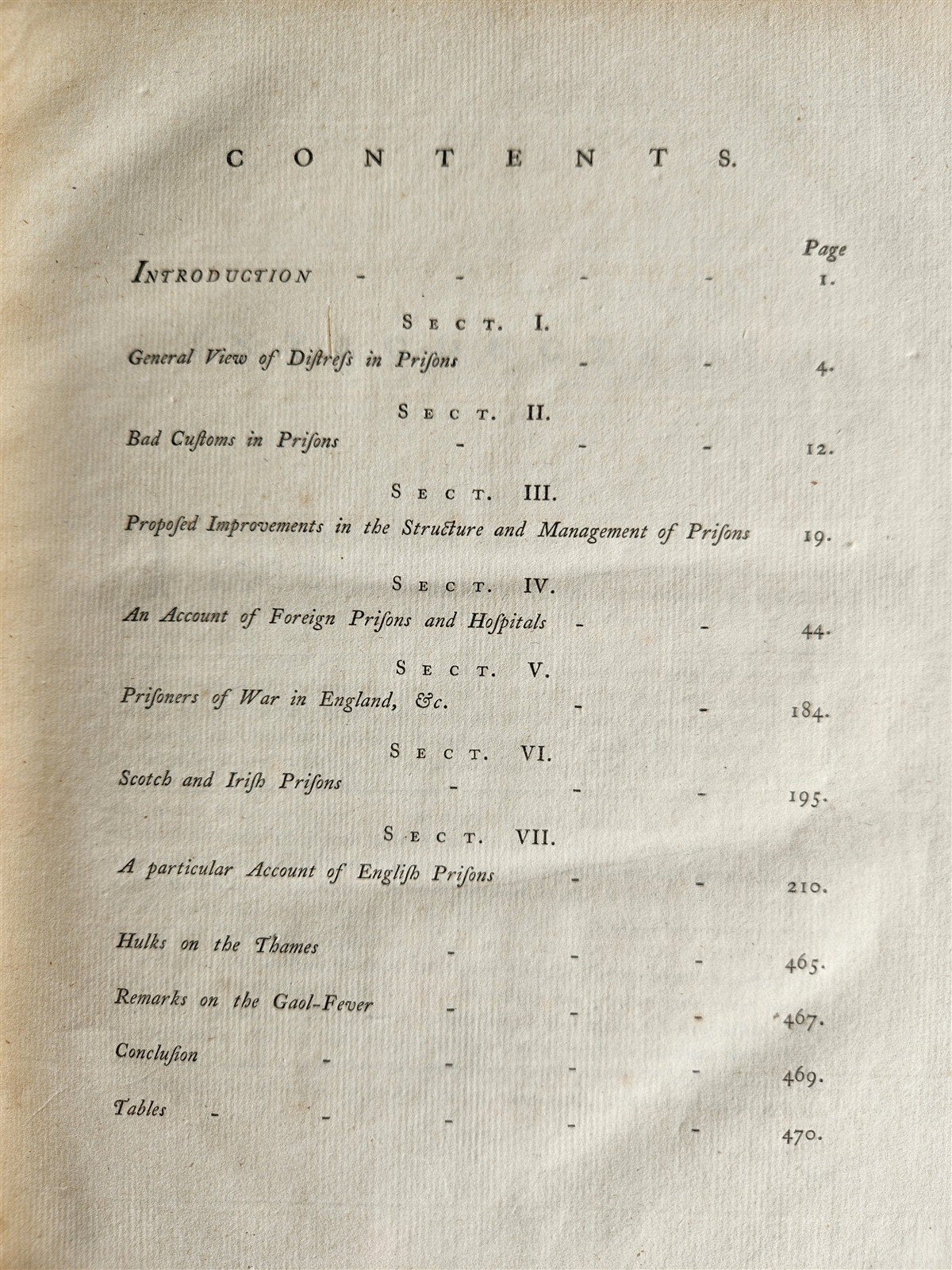 1784 STATE of PRISONS in ENGLAND including Europe & Russia ANTIQUE illustrated