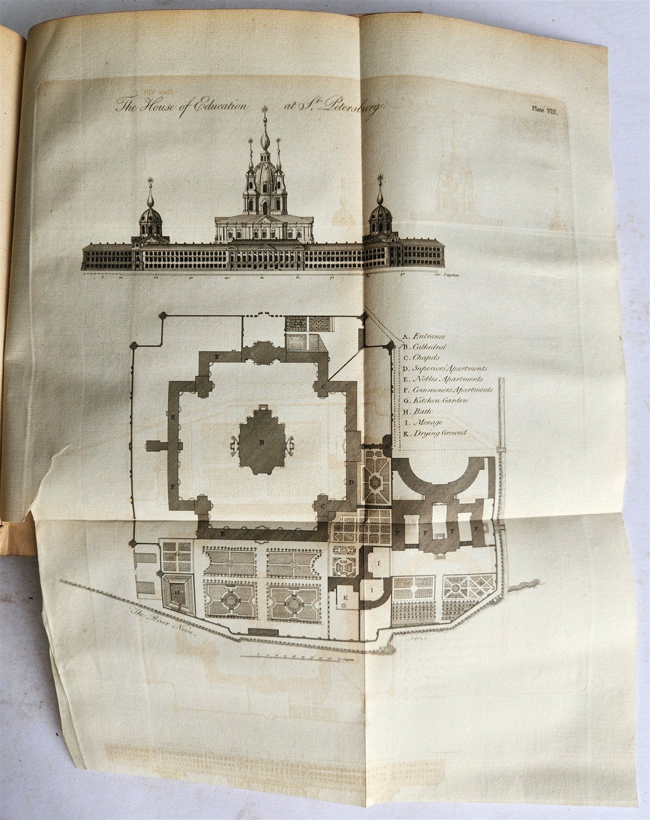 1784 STATE of PRISONS in ENGLAND including Europe & Russia ANTIQUE illustrated