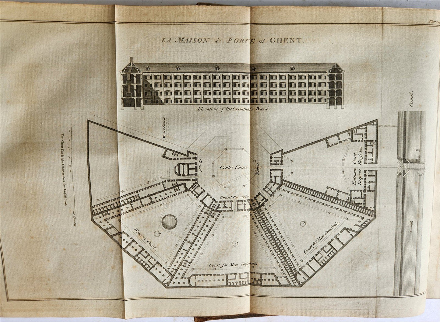 1784 STATE of PRISONS in ENGLAND including Europe & Russia ANTIQUE illustrated