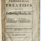 1692 SEVERAL CHIRURGICAL TREATISES by Richard Wiseman in ENGLISH ANTIQUE FOLIO
