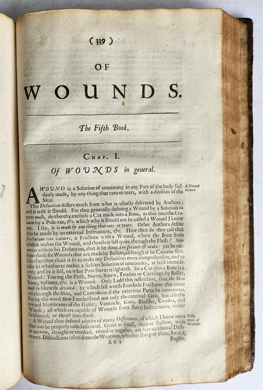 1692 SEVERAL CHIRURGICAL TREATISES by Richard Wiseman in ENGLISH ANTIQUE FOLIO