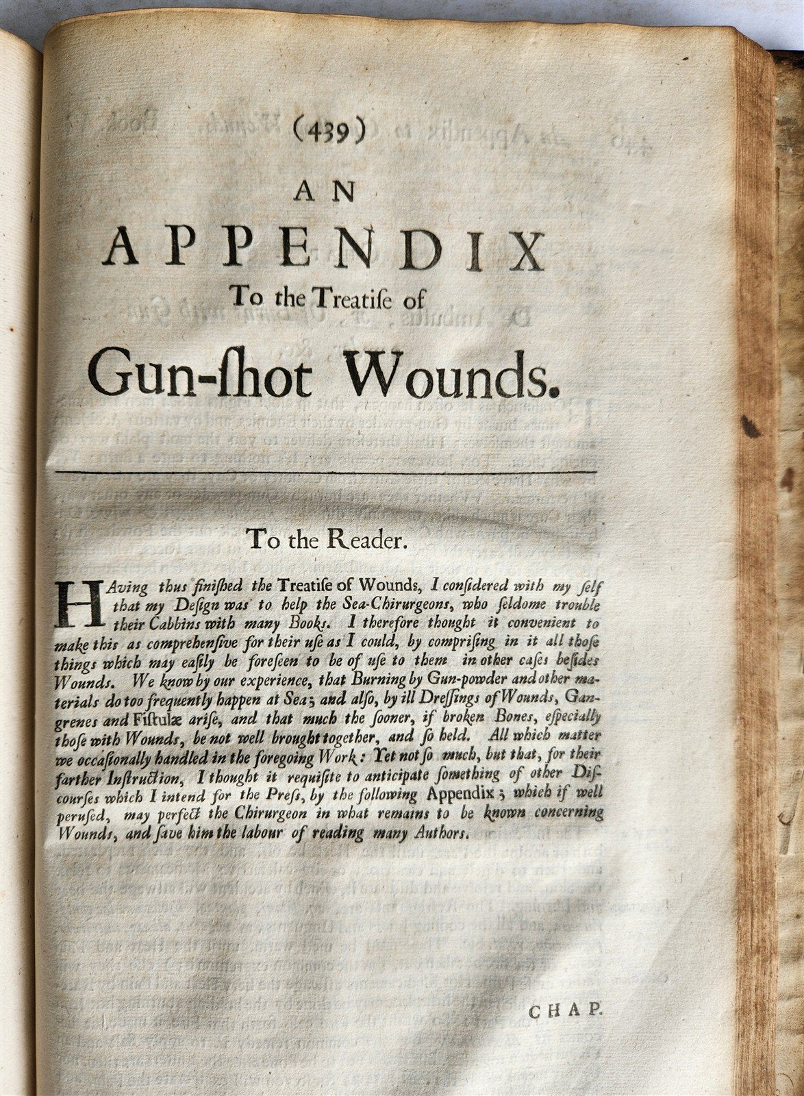 1692 SEVERAL CHIRURGICAL TREATISES by Richard Wiseman in ENGLISH ANTIQUE FOLIO
