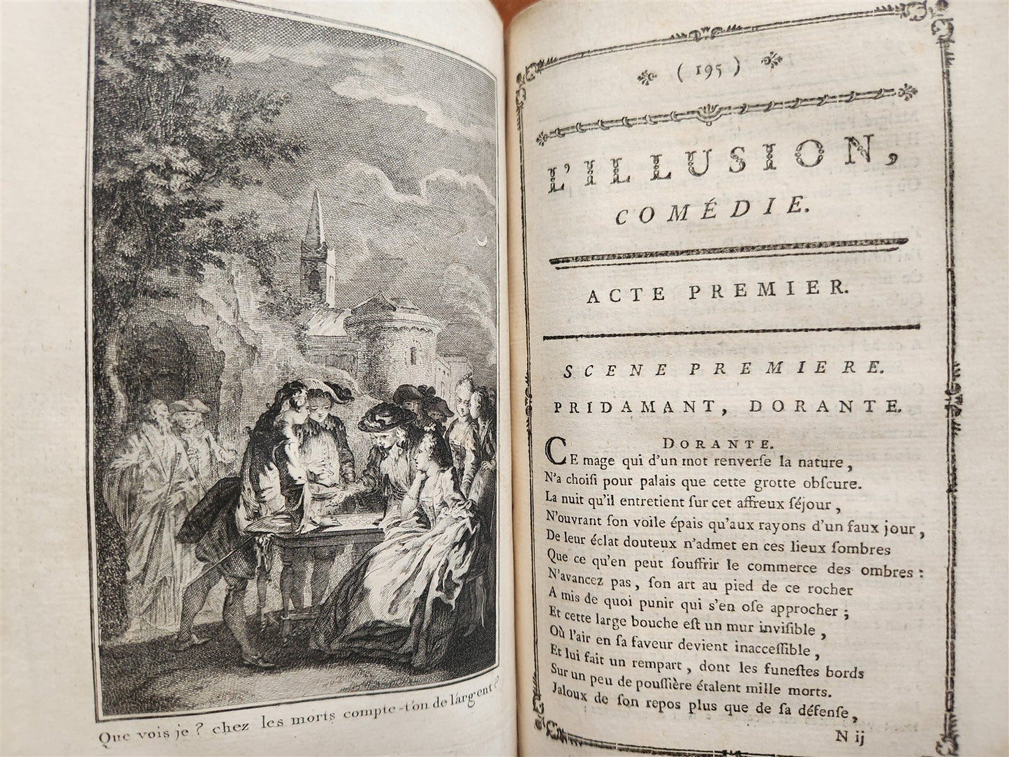 1776 THEATRE by P. CORNEILLE illustrated 9 VOLUMES antique