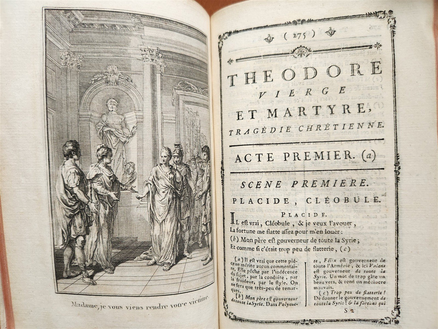 1776 THEATRE by P. CORNEILLE illustrated 9 VOLUMES antique