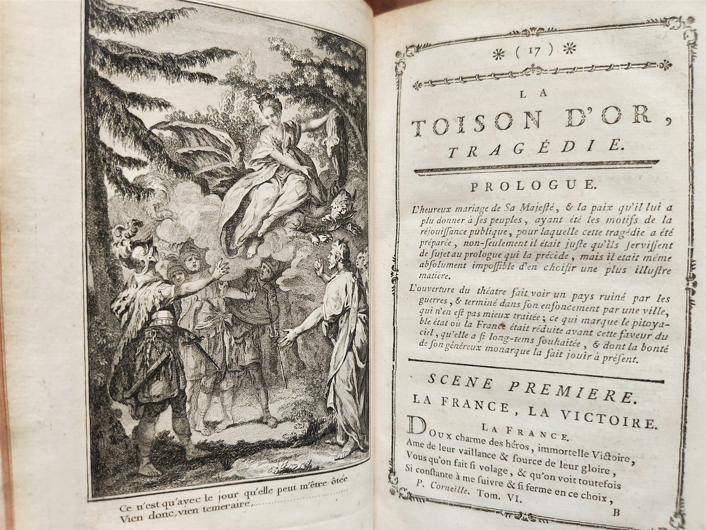 1776 THEATRE by P. CORNEILLE illustrated 9 VOLUMES antique