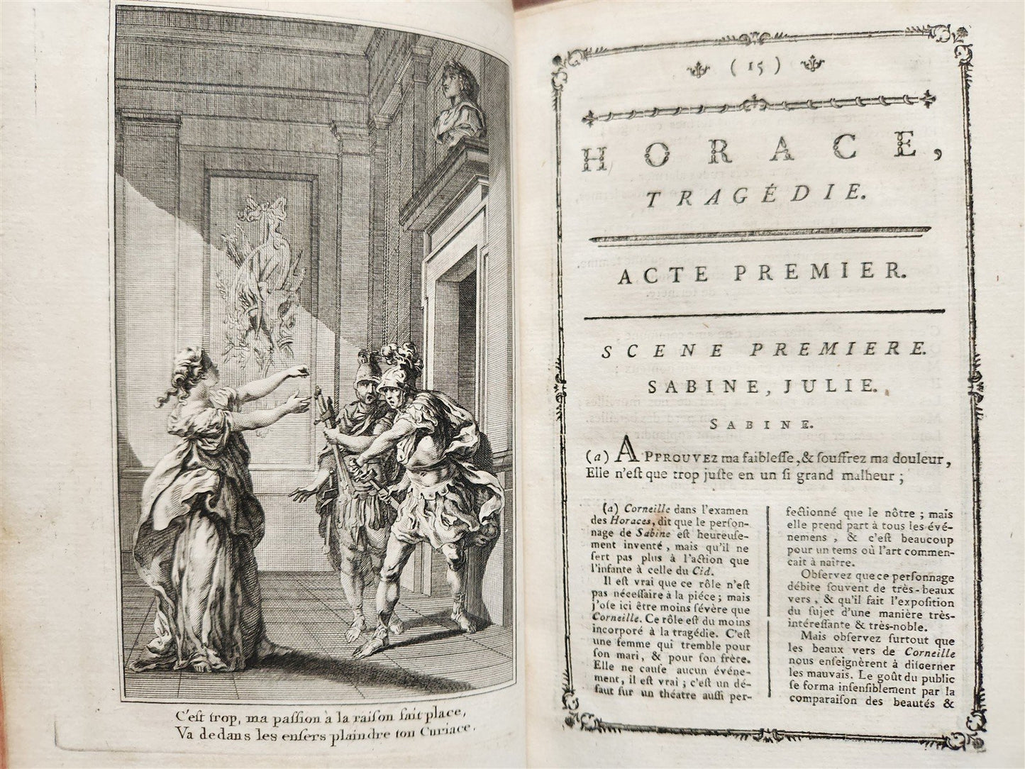 1776 THEATRE by P. CORNEILLE illustrated 9 VOLUMES antique