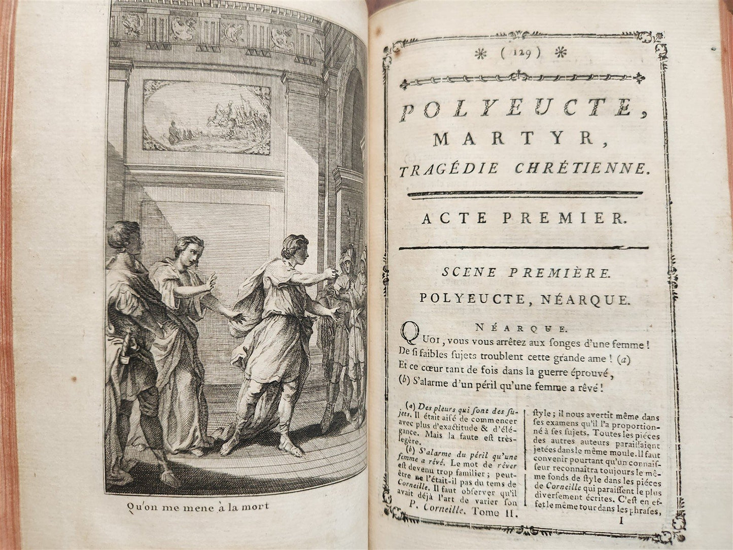 1776 THEATRE by P. CORNEILLE illustrated 9 VOLUMES antique