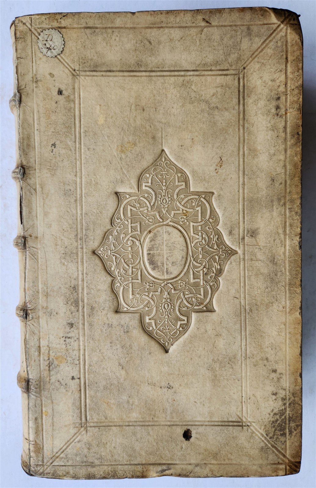 1599 MEDICAL TREATISE by Laurent Jourbert antique VELLUM 16th century FOLIO