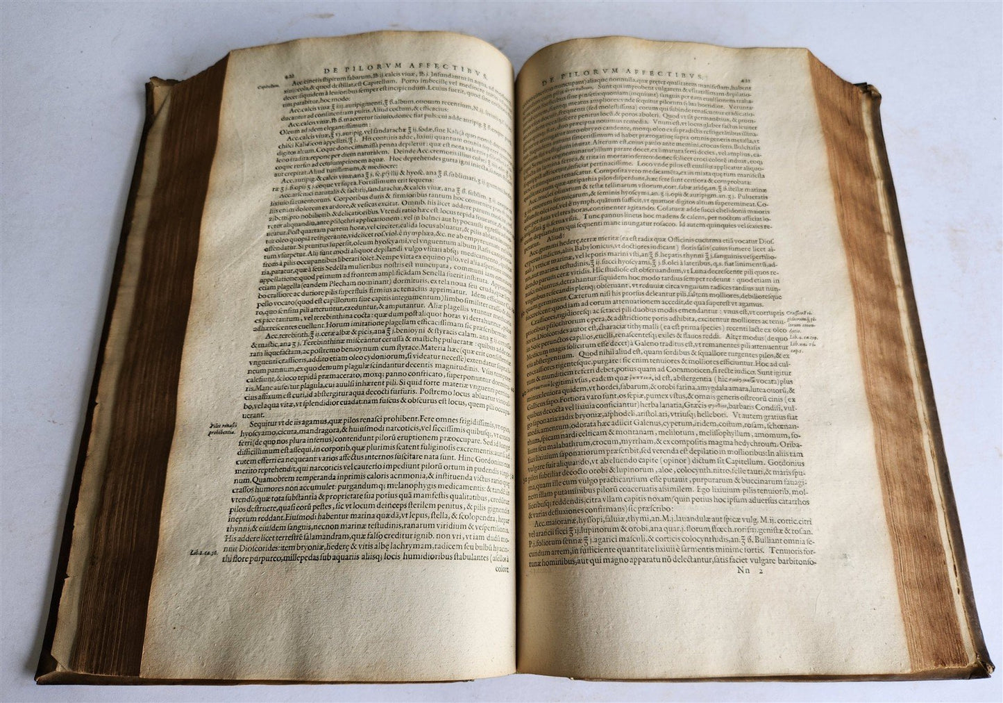 1599 MEDICAL TREATISE by Laurent Jourbert antique VELLUM 16th century FOLIO