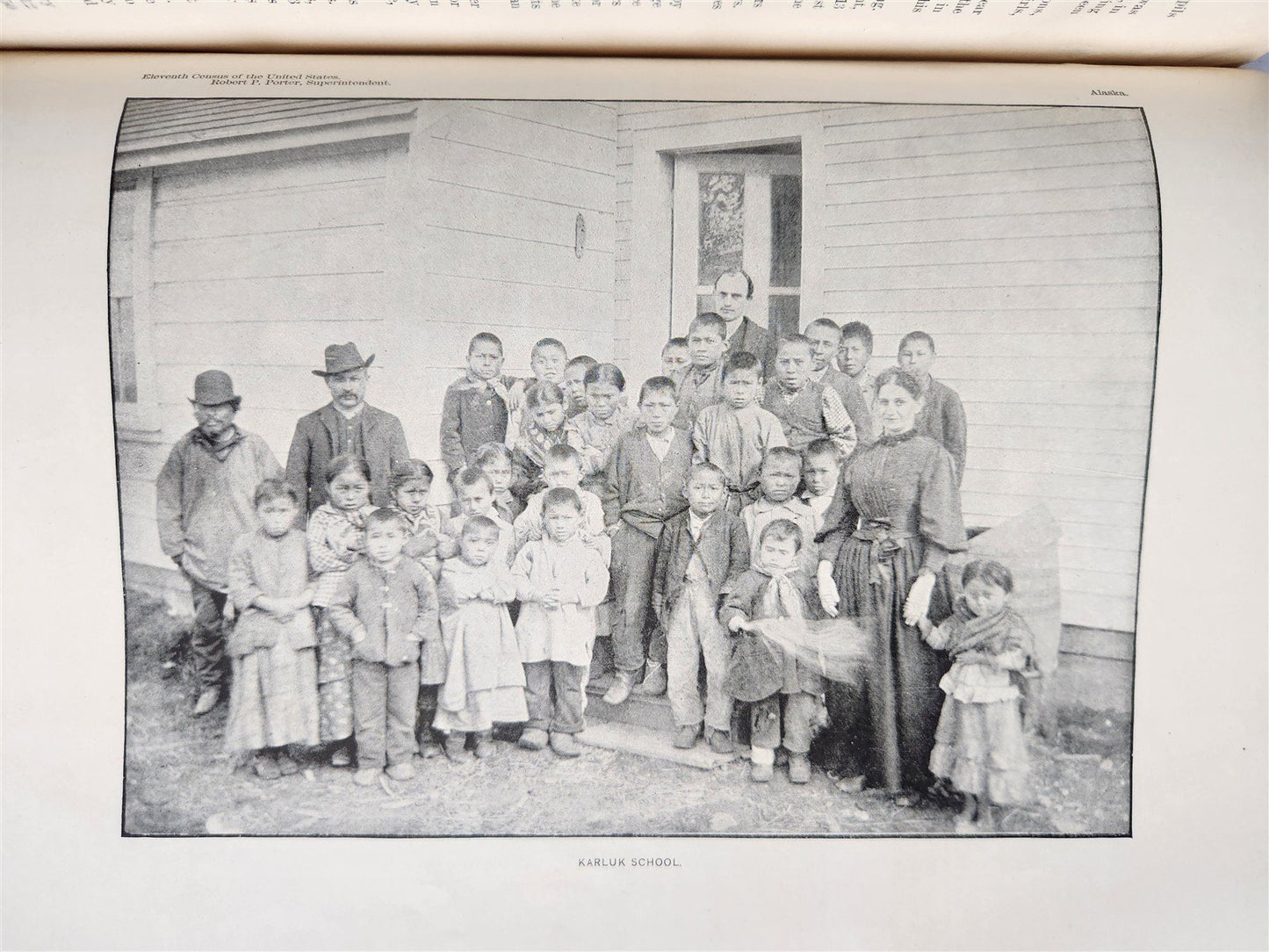 1893 Population & Resources of ALASKA 11th Census ILLUSTRATED antique AMERICANA