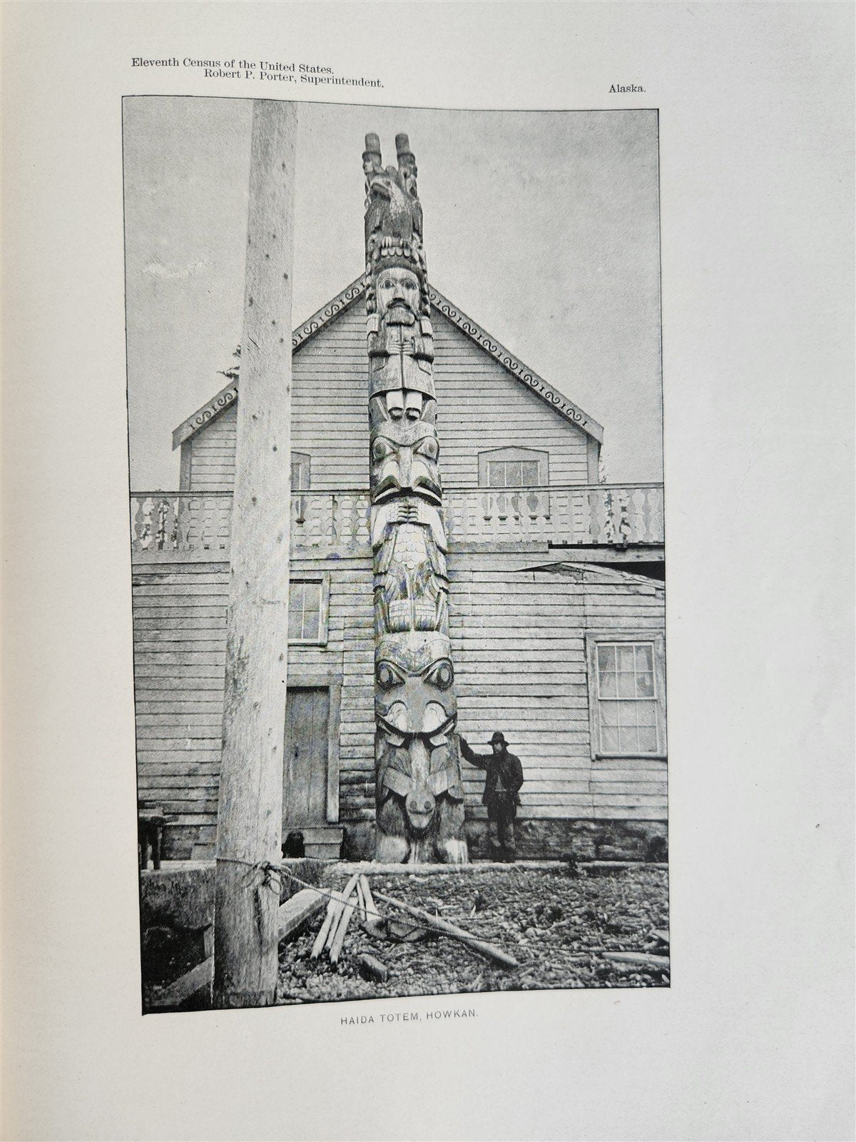 1893 Population & Resources of ALASKA 11th Census ILLUSTRATED antique AMERICANA