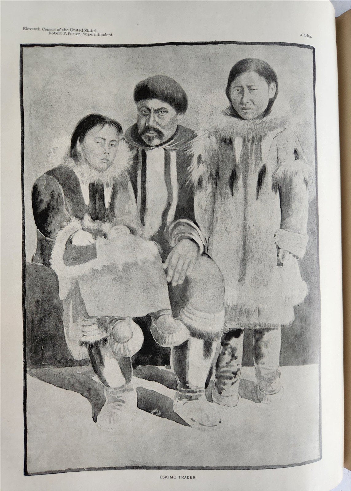 1893 Population & Resources of ALASKA 11th Census ILLUSTRATED antique AMERICANA