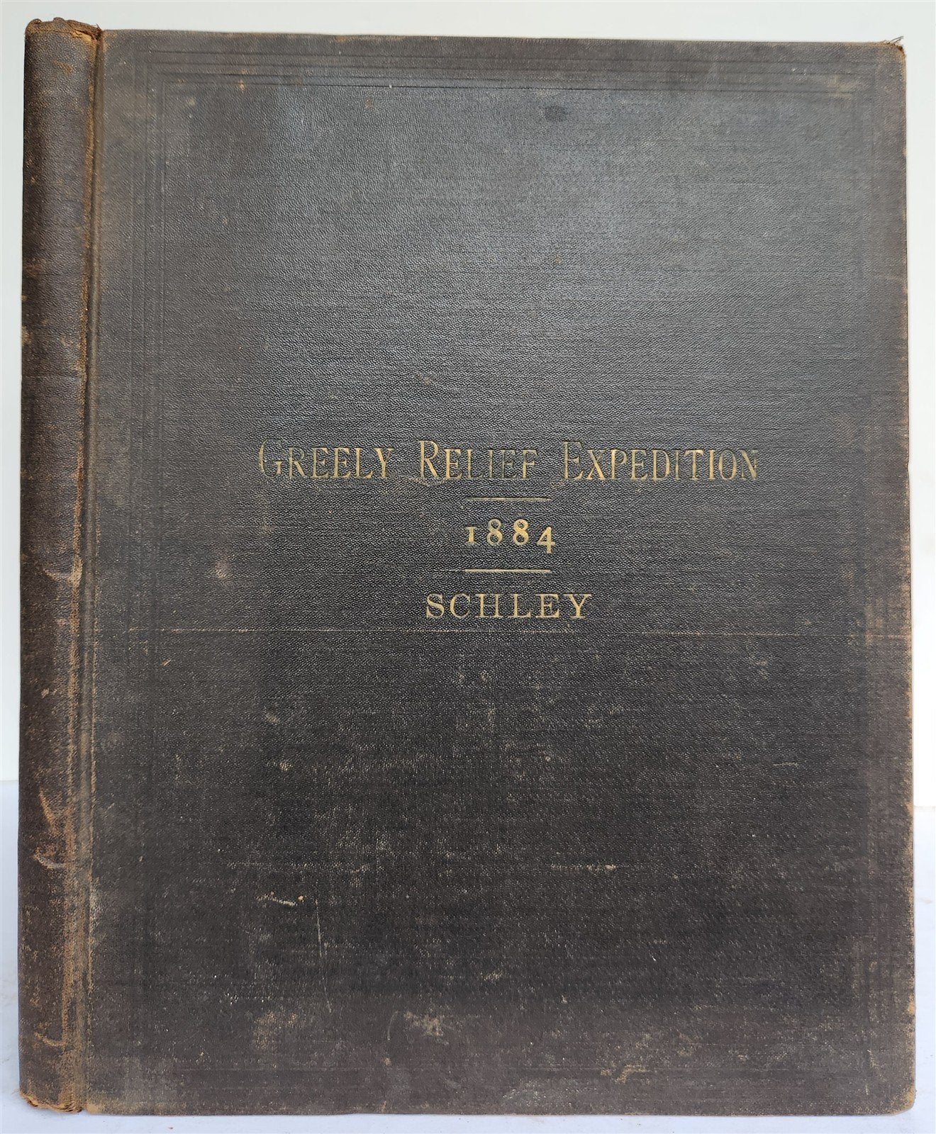 1887 GREELY RELIEF EXPEDITION REPORT of W. Schley ILLUSTRATED antique AMERICANA