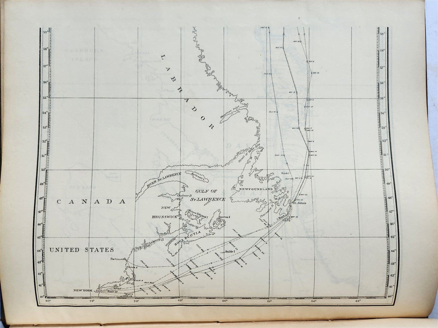 1887 GREELY RELIEF EXPEDITION REPORT of W. Schley ILLUSTRATED antique AMERICANA
