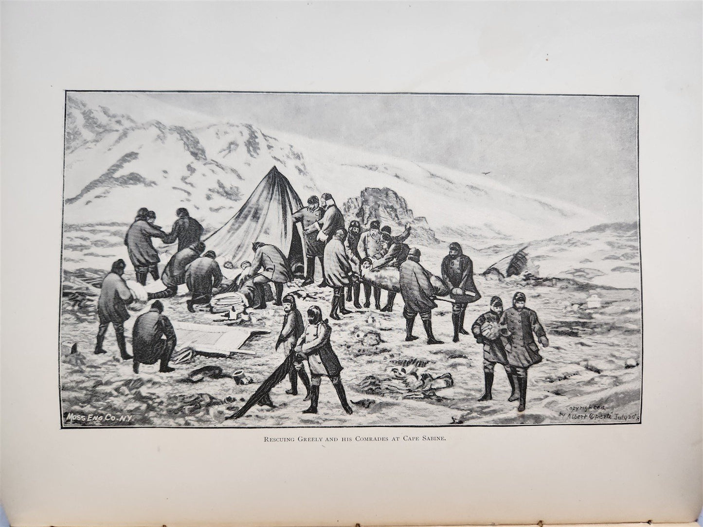 1887 GREELY RELIEF EXPEDITION REPORT of W. Schley ILLUSTRATED antique AMERICANA