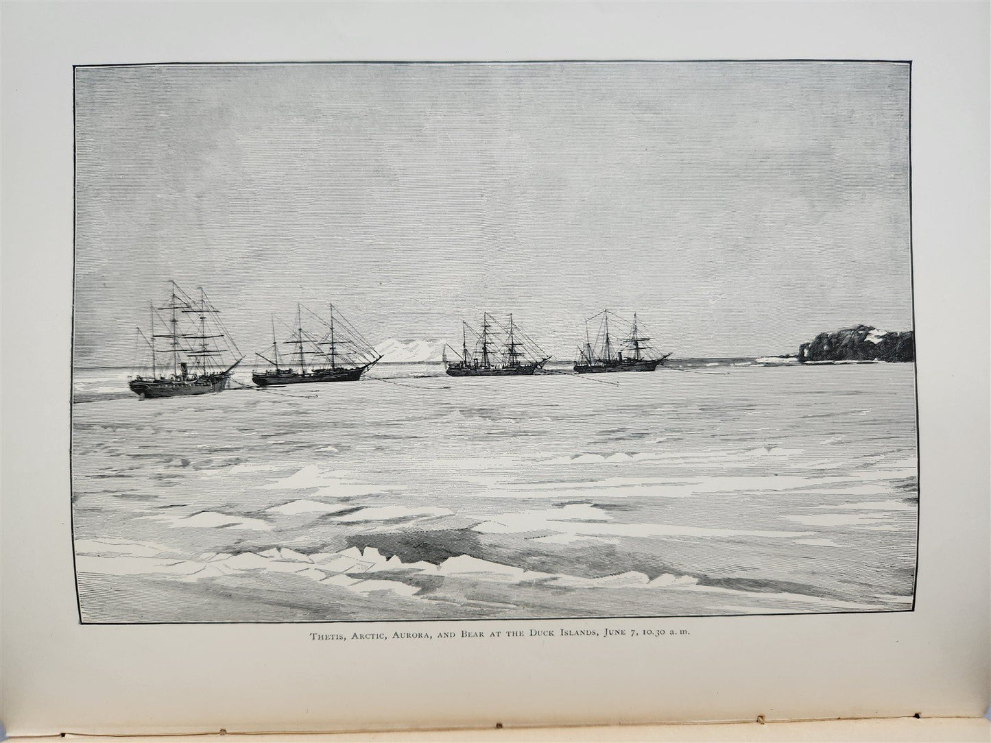 1887 GREELY RELIEF EXPEDITION REPORT of W. Schley ILLUSTRATED antique AMERICANA