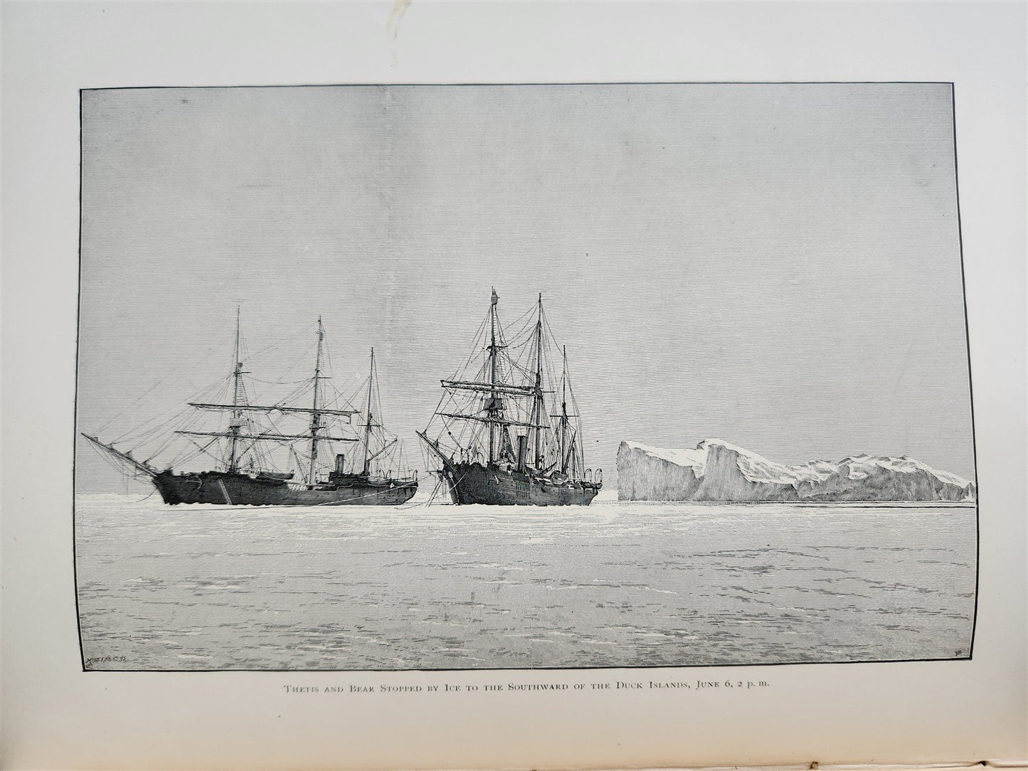 1887 GREELY RELIEF EXPEDITION REPORT of W. Schley ILLUSTRATED antique AMERICANA