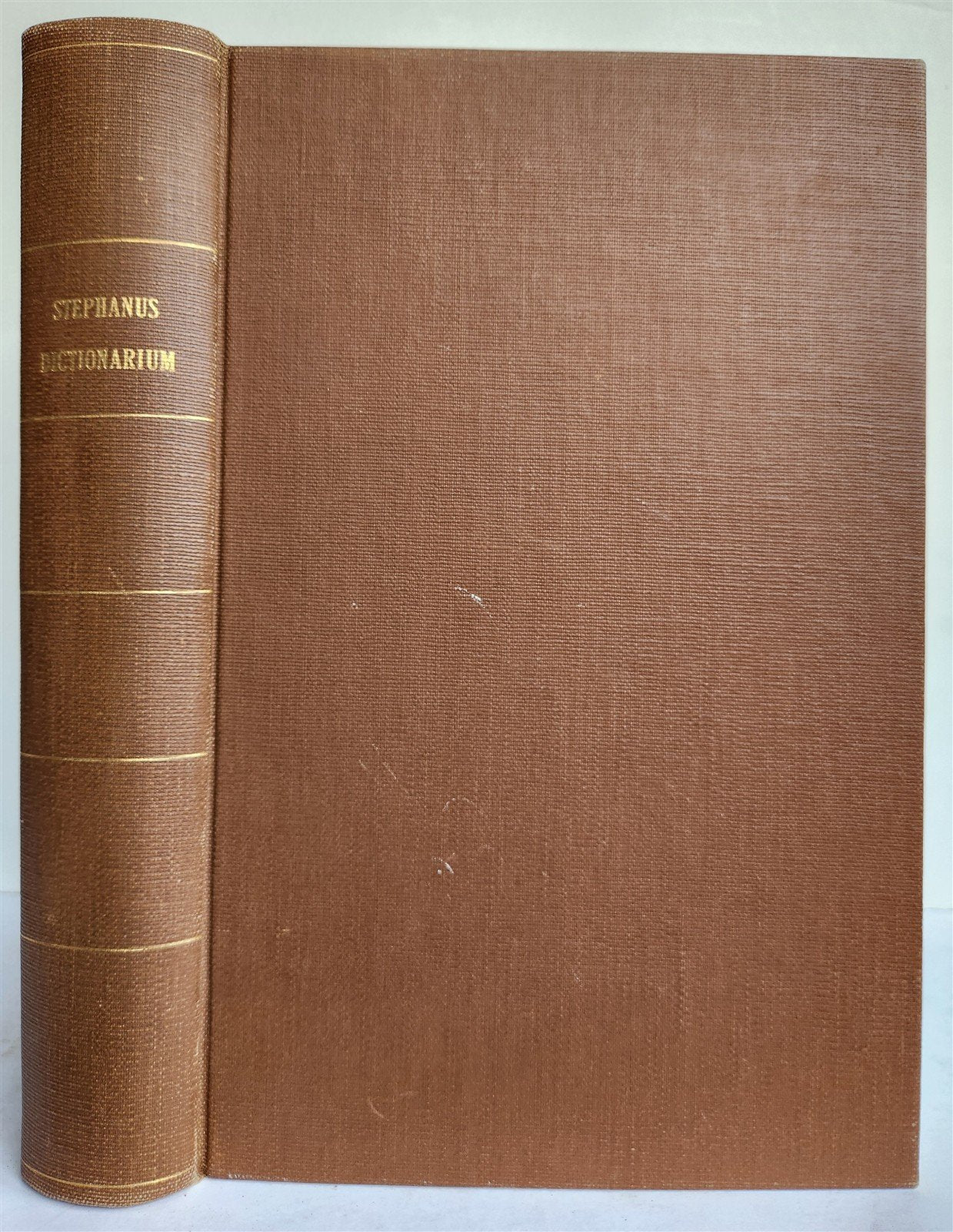 1671 ESTIENNE Dictionarium Historicum, Geographicum, Poeticum. antique in LATIN