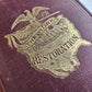 1868 DESOLATED STATES & WORK of RESTORATION 1865-1868 antique ILLUSTRATED