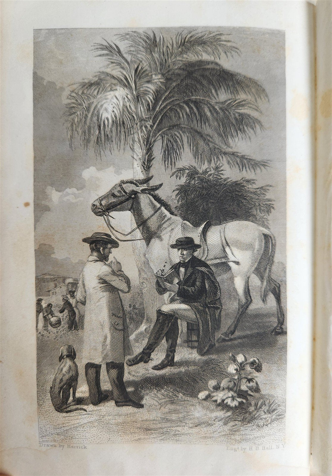 1868 DESOLATED STATES & WORK of RESTORATION 1865-1868 antique ILLUSTRATED