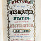 1868 DESOLATED STATES & WORK of RESTORATION 1865-1868 antique ILLUSTRATED